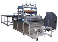 Cadena de producción de papel de máquina 0.6mpa del filtro de PLHP-700 que plisa HEPA mini para el filtro de aire