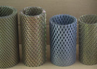 Metal ampliado Diamond Mesh Filter Material para la fabricación del filtro de aire