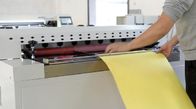 el filtro de aire de 55m m que hace la máquina Full Auto dobla plisar del papel del cuchillo de 1250m m