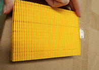 corte plisado del papel de filtro de aceite del OEM del grueso de 0.88m m según tamaño del filtro