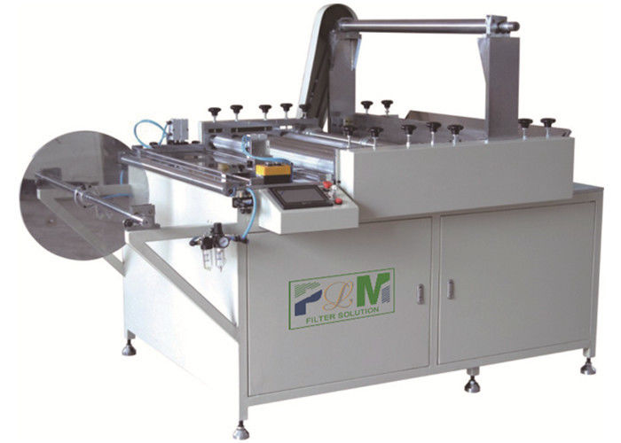 Filtro de aire resistente que hace la máquina Mesh Cutting Rolling